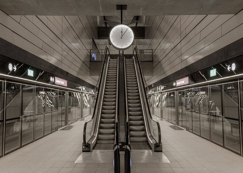Metrostation in Kopenhagen, Dänemark von Adelheid Smitt