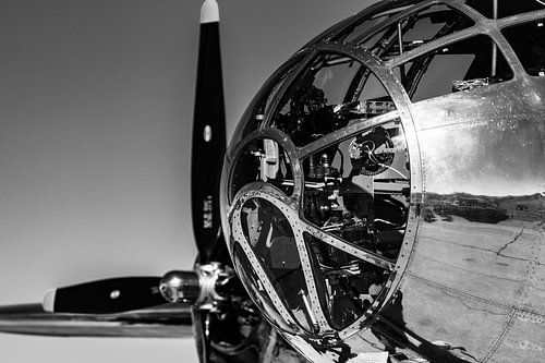 Close-up van Boeing B-29 Superfortress Doc.