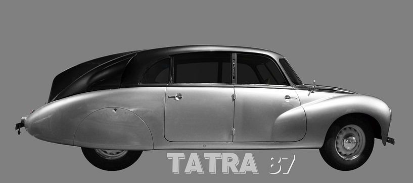 Tatra 87 in black &amp; silver by aRi F. Huber