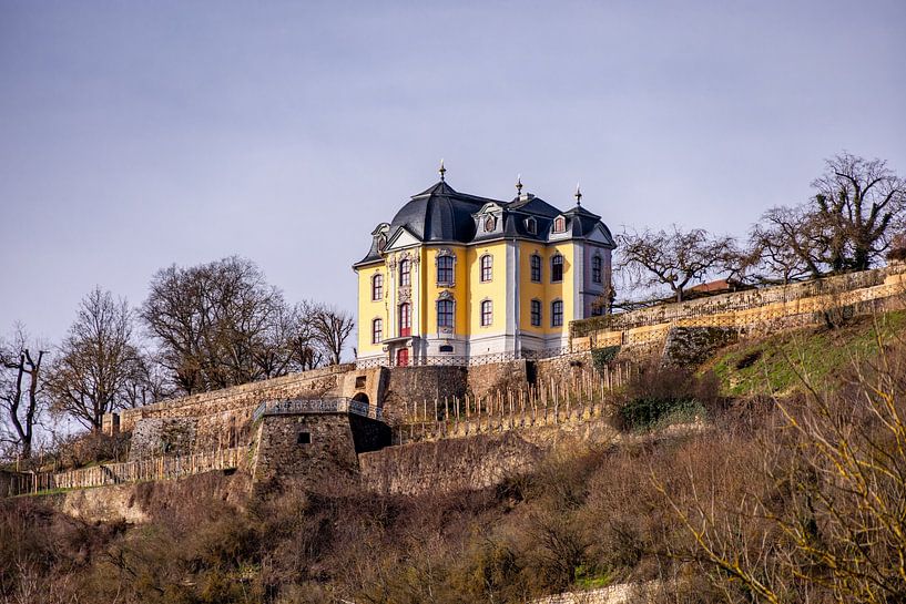 Voorjaarswandeling door de prachtige Saale vallei bij Dornburg-Camburg - Thüringen - Duitsland van Oliver Hlavaty