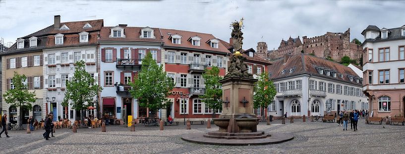 Heidelberg Innenstadt Panorama par Edgar Schermaul