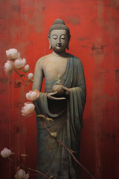 Buddha&#039;s Blooming Affection by Emil Husstege