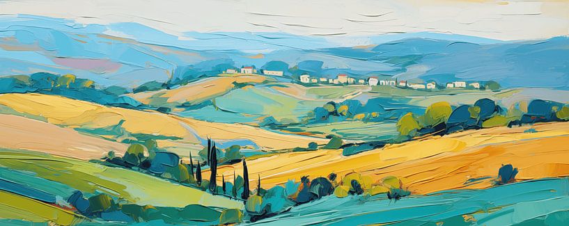Rolling landscape by Artsy