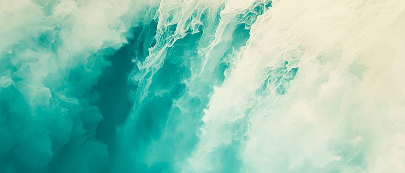 Chute d'eau Brouillard par Poster Art Shop
