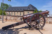 Alte Kanone, Alter Zoll, Bonn, Noordrijn-Westfalen, Duitsland