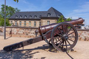 Alte Kanone,  Alter Zoll,  Bonn, Nordrhein-Westfalen, Deutschland