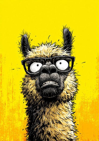 The Shocked Alpaca by mlaelaty 23