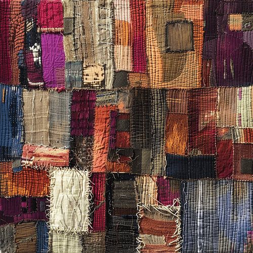 Abstracte textielkunst