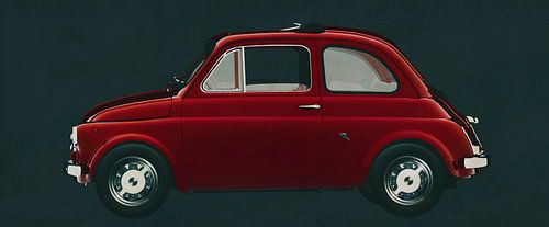 Fiat Abarth 595 from 1968 by Jan Keteleer