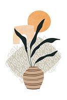 Tropische Villa Farbe und Formen 03