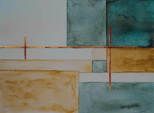 Aquarell Nr. 308 von Tania Perneel