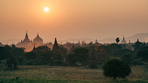 Die Tempel von Bagan in Myanmar