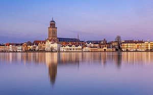 Kurz nach Sonnenuntergang in Deventer, Niederlande
