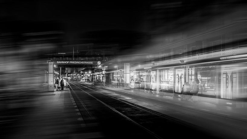 Station Friedrichstraße 05 van ahafineartimages