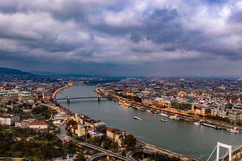 Budapest und die Donau, Drone-Perspektive