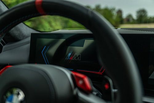 Interior of the new BMW M5