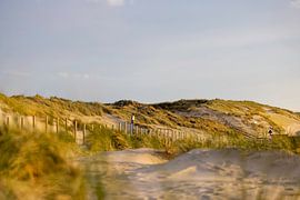 Dunes au coucher du soleil sur Piet Hein Schuijff