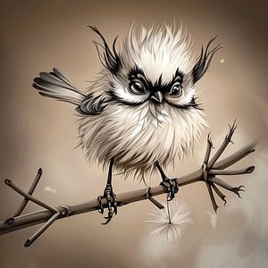 Funky Bird | Lachhafte Dekoration