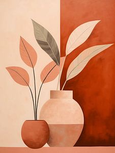 Vases en terre cuite