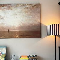 Kundenfoto: Sonnenuntergang, Hendrik Willem Mesdag, als ArtFrame