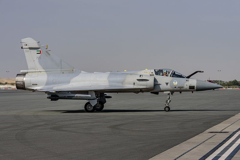 Dassault Mirage 2000-9 de l'UAEAF à BIAS. par Jaap van den Berg