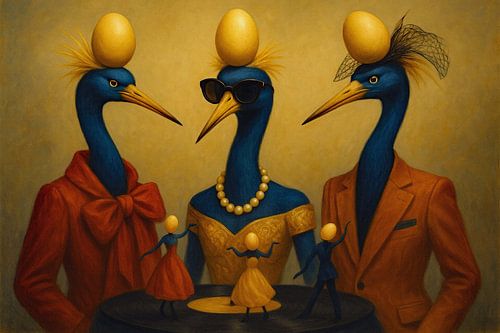 Who knows which Egg belongs to Who Is?