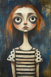 Curious girl by Jutta Maria Pusl