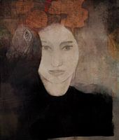 Portrait lady in black