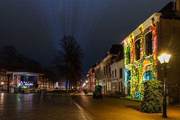 Zierikzee zeelicht festival in de nacht van Dexter Reijsmeijer
