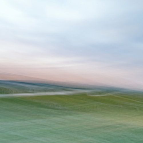 Paysage abstrait de dunes à gauche