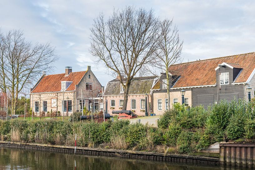 Characteristic houses in Willemstad by Ruud Morijn