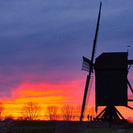 Heusden forteresse crépuscule sur Hans Janssen