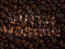 Goedemorgen koffie schrijven