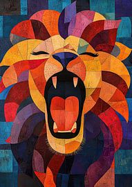 Die Krone der Wildnis: Der Löwe in voller Würde von Niklas Maximilian