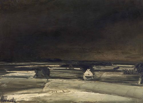 Sneeuwlandschap, Constant Permeke, 1929