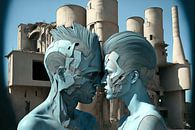 Digitale kunst: Mensen in een Dystopie van Tim Kunst en Fotografie thumbnail