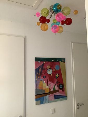 Heavy Red, Wassily Kandinsky