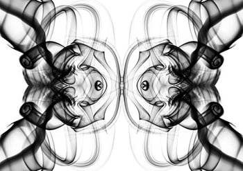 Smoke Art - The Kiss