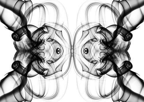 Smoke Art - The Kiss