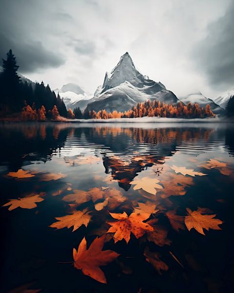 Impression des Herbstes von fernlichtsicht