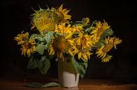 Van Gogh’s zonnebloemen - zonnebloem van Hermen Buurman thumbnail