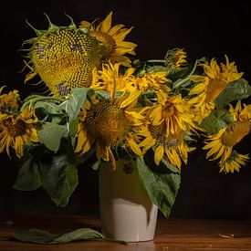 Van Gogh’s zonnebloemen - zonnebloem van Hermen Buurman