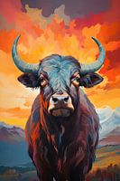 Colourful Cow