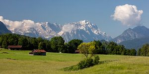 Zugspitzblick in Ohlstadt