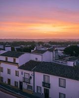 Zonsopkomst in Evora