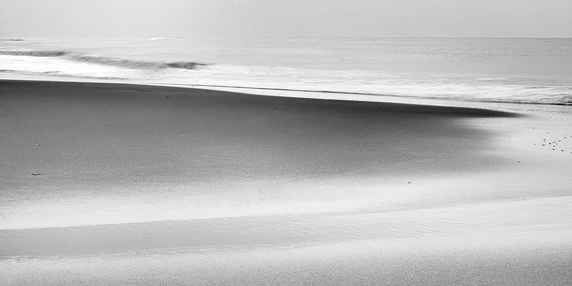 Het Noordzeestrand bij Noordwijk IV van Chantal Heusschen