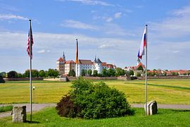 Hartenfels Castle - Torgau on the Elbe River by Karin Jähne