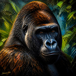 Wildtiere – Ungezähmte Anmut – Gorilla 3