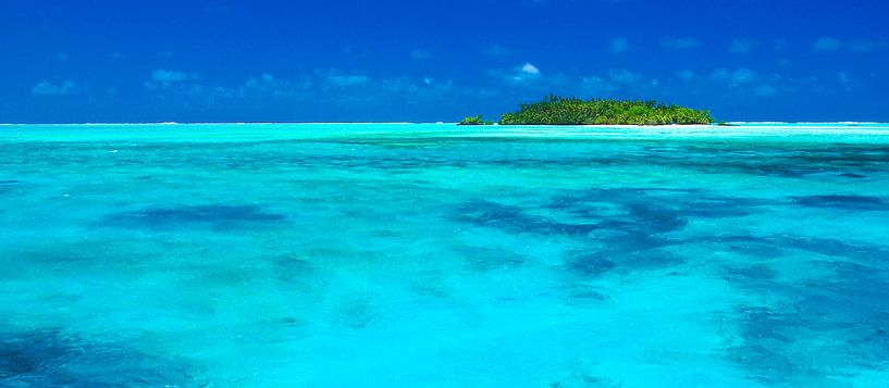 Maina Atoll, Aitutaki - Cook Islands van Van Oostrum Photography