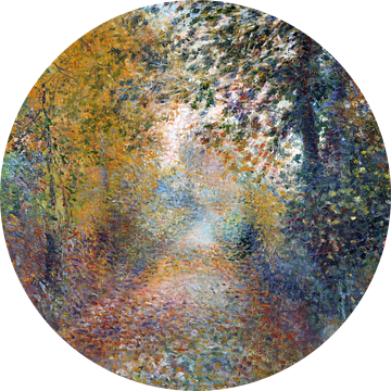 In het bos, Pierre-Auguste Renoir - Brede versie